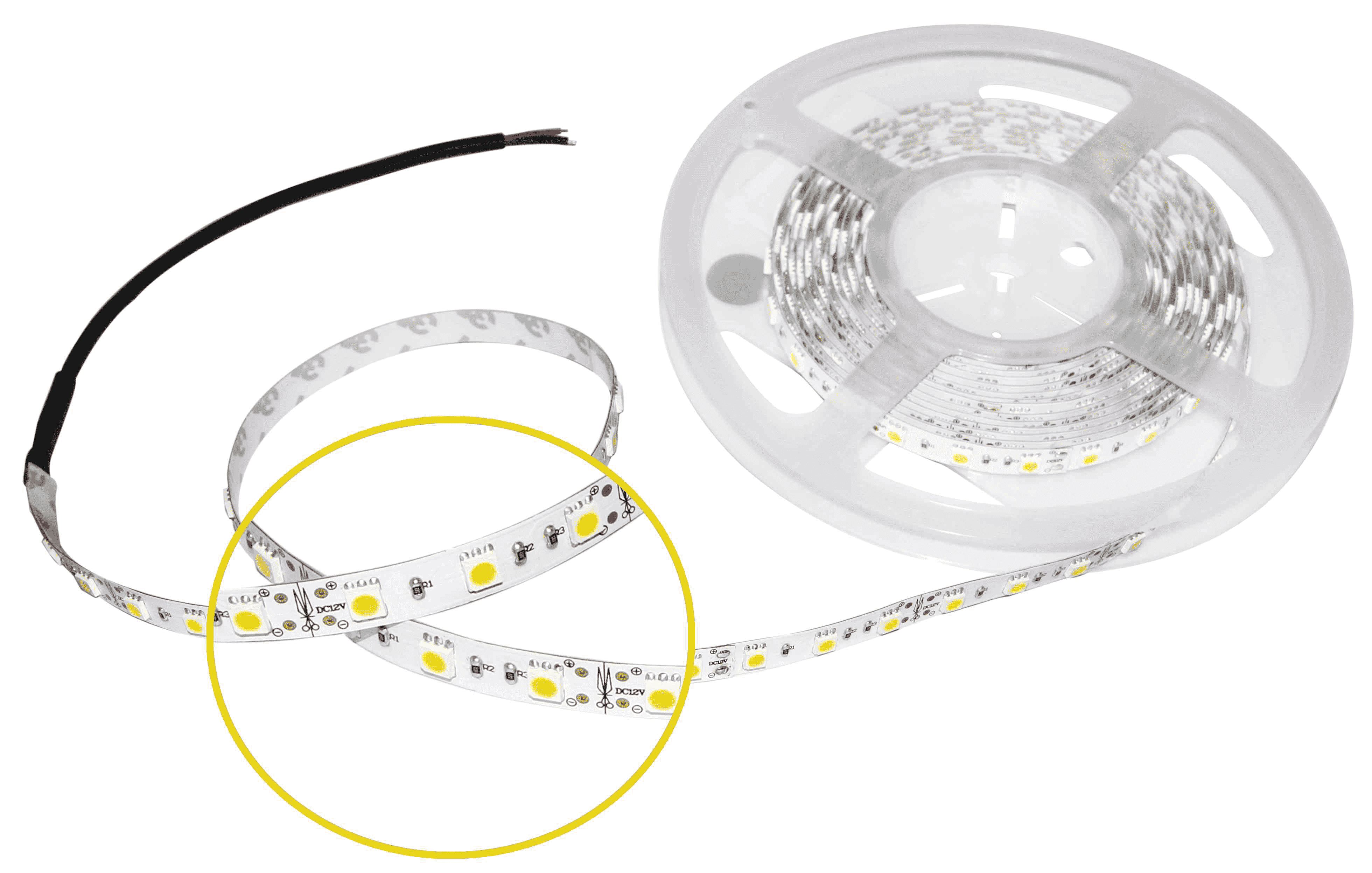 Изображение Светодиодные ленты (LED) Светодиодная лента R0060AA премиум качества. Нейтральный белый
