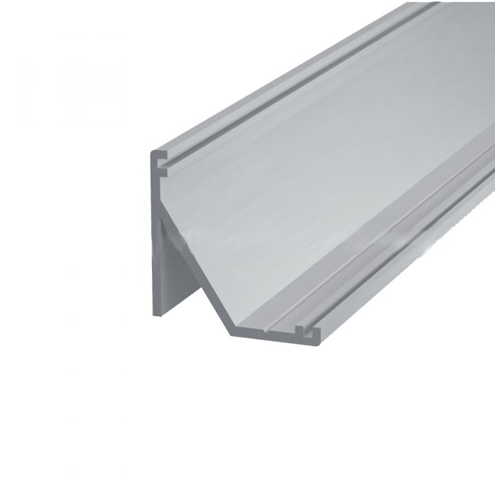 Изображение Профиль для LED Алюминиевый профиль ЛПУ17н, за 1 м
