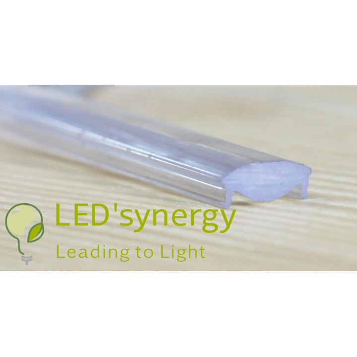 Изображение Профиль для LED Рассеиватель фокусирующий прозрачный ЛРК